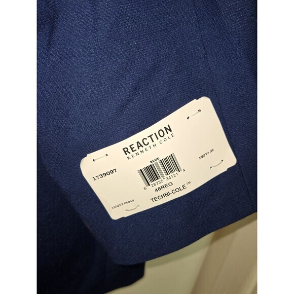 Kenneth Cole Reaction Men's Techni-Cole Separate Slim-Fit Suit Jacket Size 46REG - Picture 9 of 9